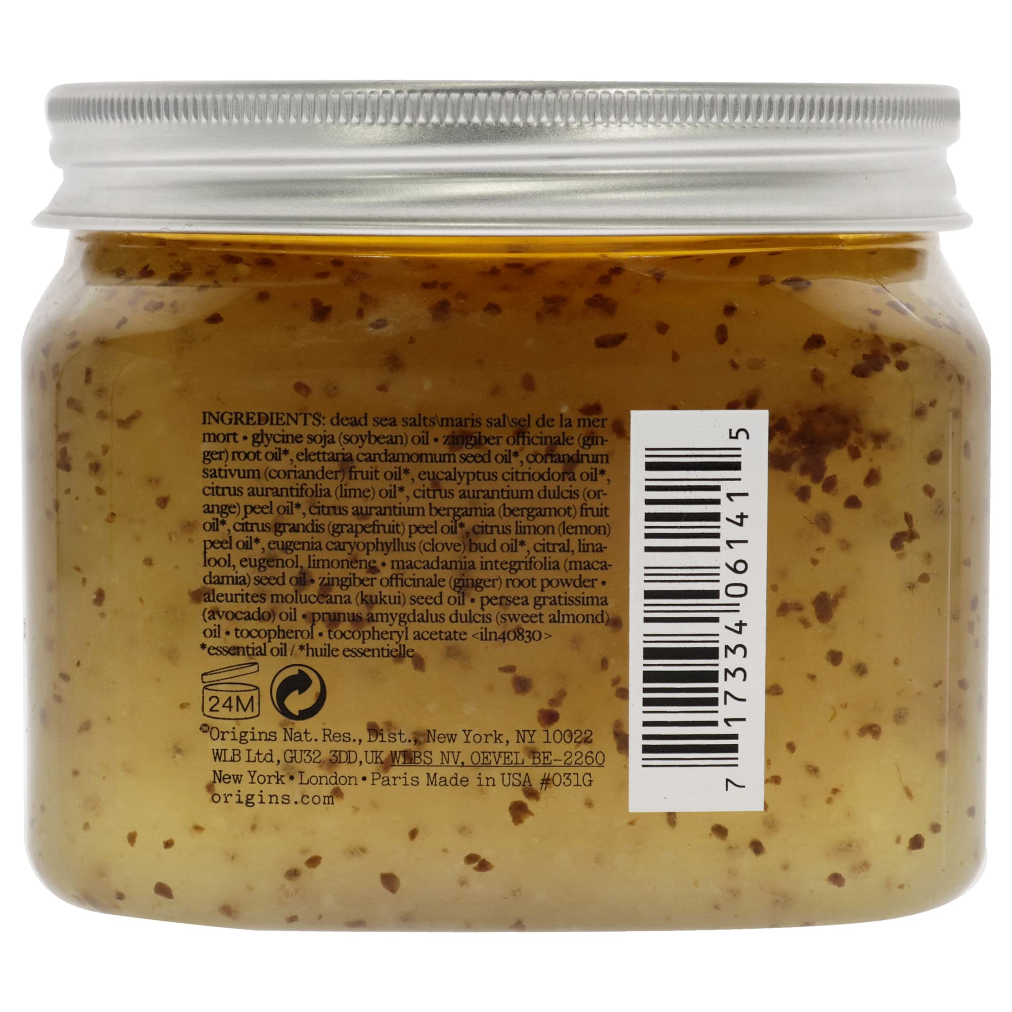Origins Ginger Body Scrub Smoothing Body Buffer 21.2 oz