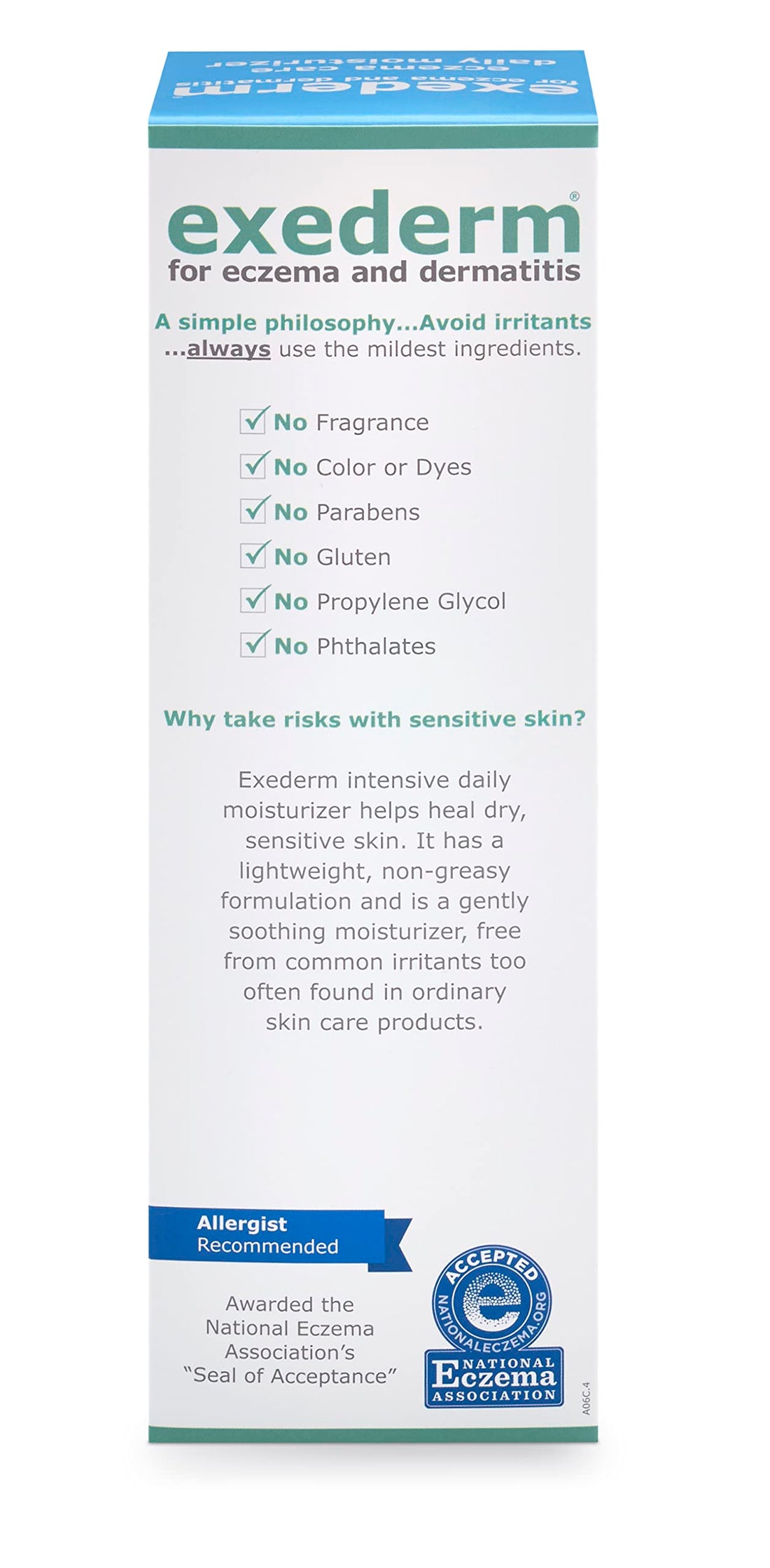 Intensive Daily Moisturizer 8oz by Exederm