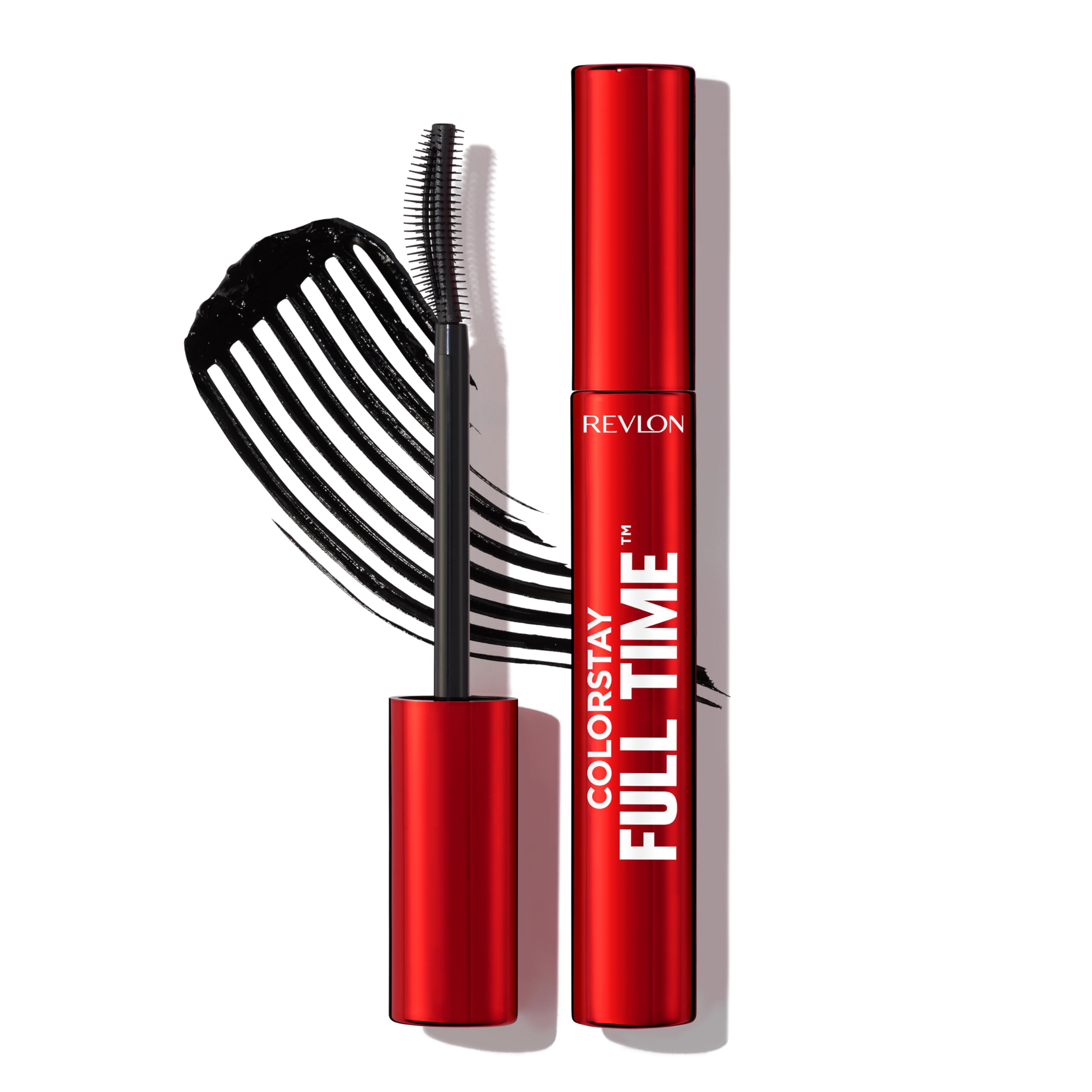 Revlon ColorStay Full Time Mascara, Volumizing Eye Makeup, 24 Hour Wear, Clump-Proof, Smudge-Proof, Flake-Proof, 401 Blackest Black
