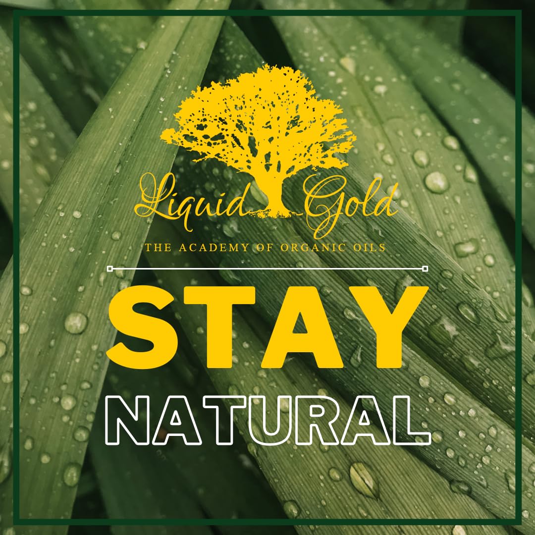 Liquid Gold Inc - 32 oz - Sweet Almond Oil - 100% Pure Natural Organic Cold Pressed