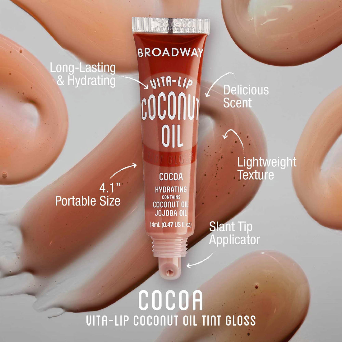 Ruby Kisses Broadway Vita-Lip Tinted & Clear Lip Gloss Set (6 Pack) Ultra-Hydrating & Soothing Formula with Vitamins, High-Shine Non-Sticky Finish Lip Balm, 3 Pcs Watermelon + 3 Pcs Grape Seed