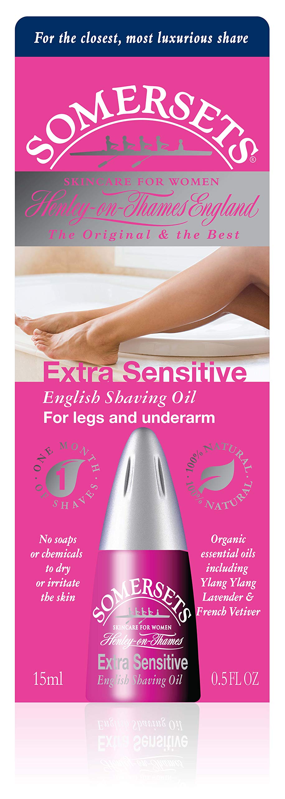 Somersets Shaving Oil For Women 15Ml