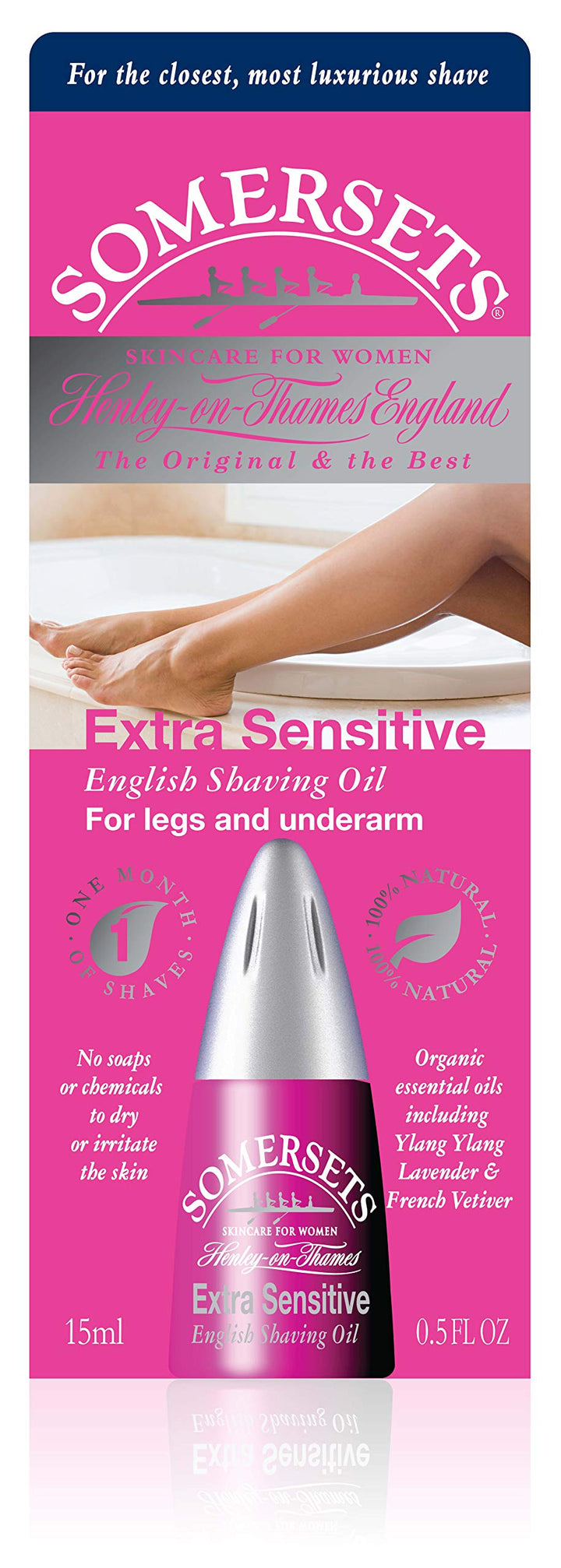 Somersets Shaving Oil For Women 15Ml