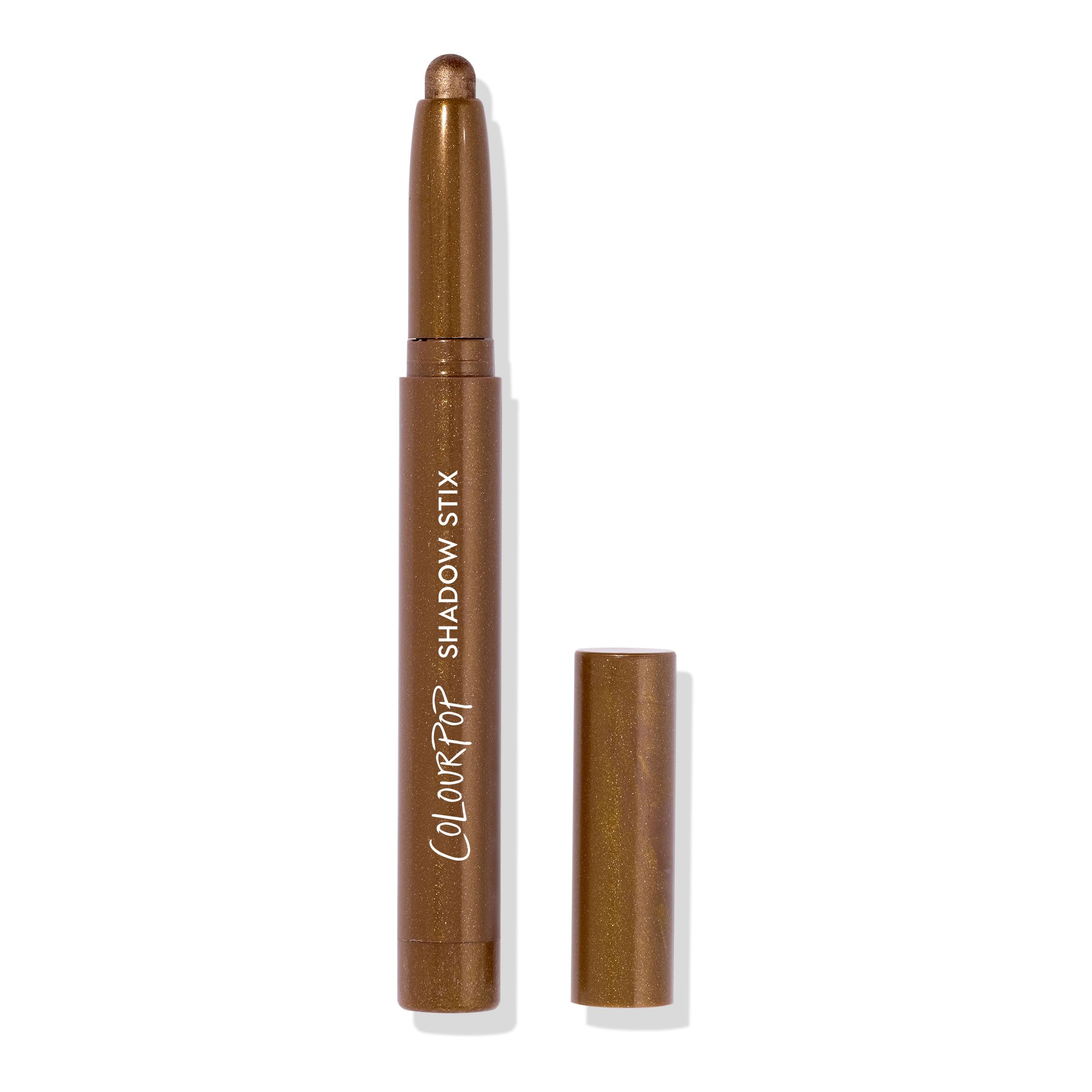 ColourPop Shadow Stix - Cream Eyeshadow Stick with Long-Lasting Color - Multi-Use Cream Makeup with a Built-In Sharpener & Precise Tip for Easy Application - Quokka (0.05 oz)