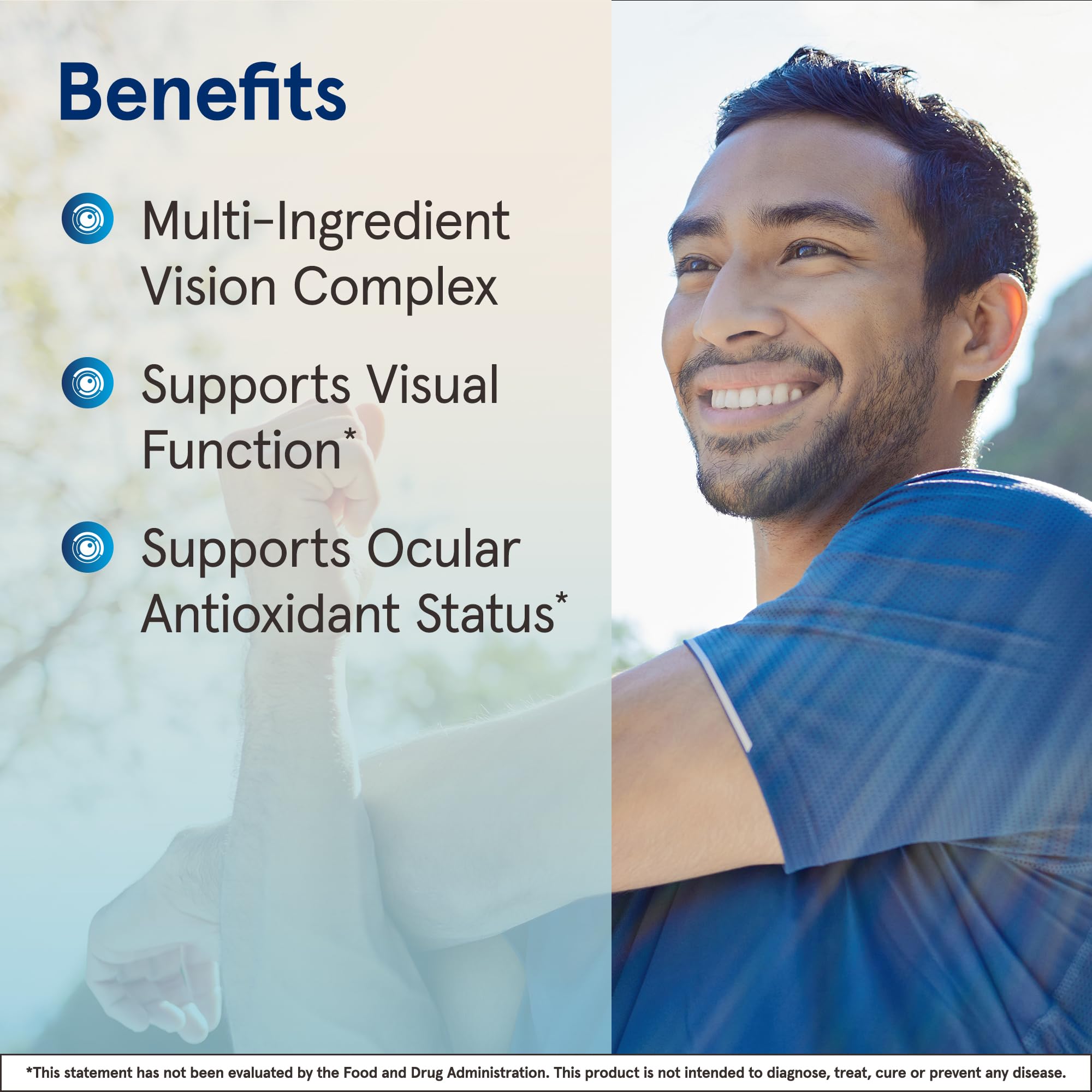 Jarrow Formulas® Vision Optimizer, Dietary Supplement, Vision Complex, Supports Visual Function, 90 Capsules, Up to a 30 Day Supply