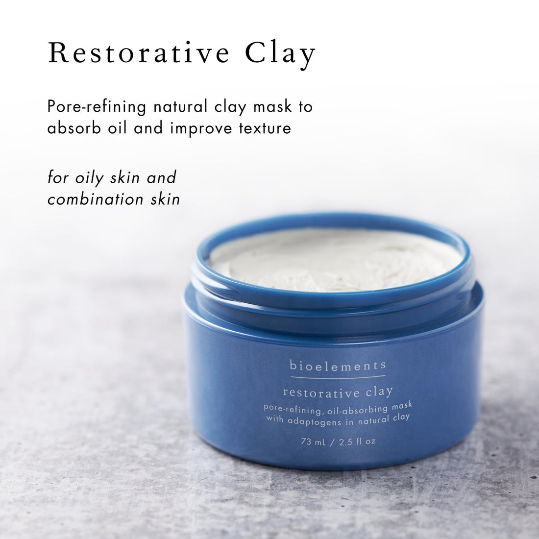 Bioelements Restorative Clay, 2.5 Ounce
