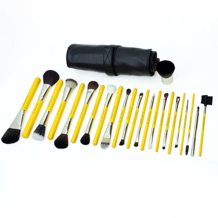 Bdellium Tools Professional Makeup Studio Line Luxury 24pc. Brush Set with Roll-Up Pouch