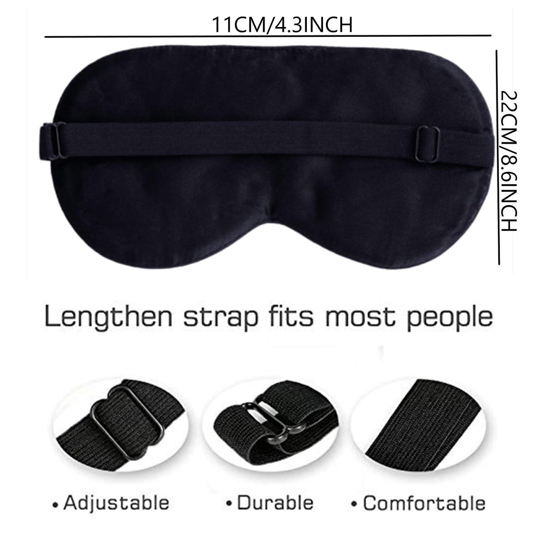 Maxfeel 100% Pure Silk Eye Mask Sleep Eye Mask Eye Cover Eyeshade Sleeping Eye Mask Printed Colors (#11) by Maxfeel