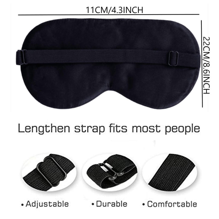 #12 : Maxfeel 100% Pure Silk Eye Mask Sleep Eye Mask Eye Cover Eyeshade Sleeping Eye Mask Printed Colors (#12)