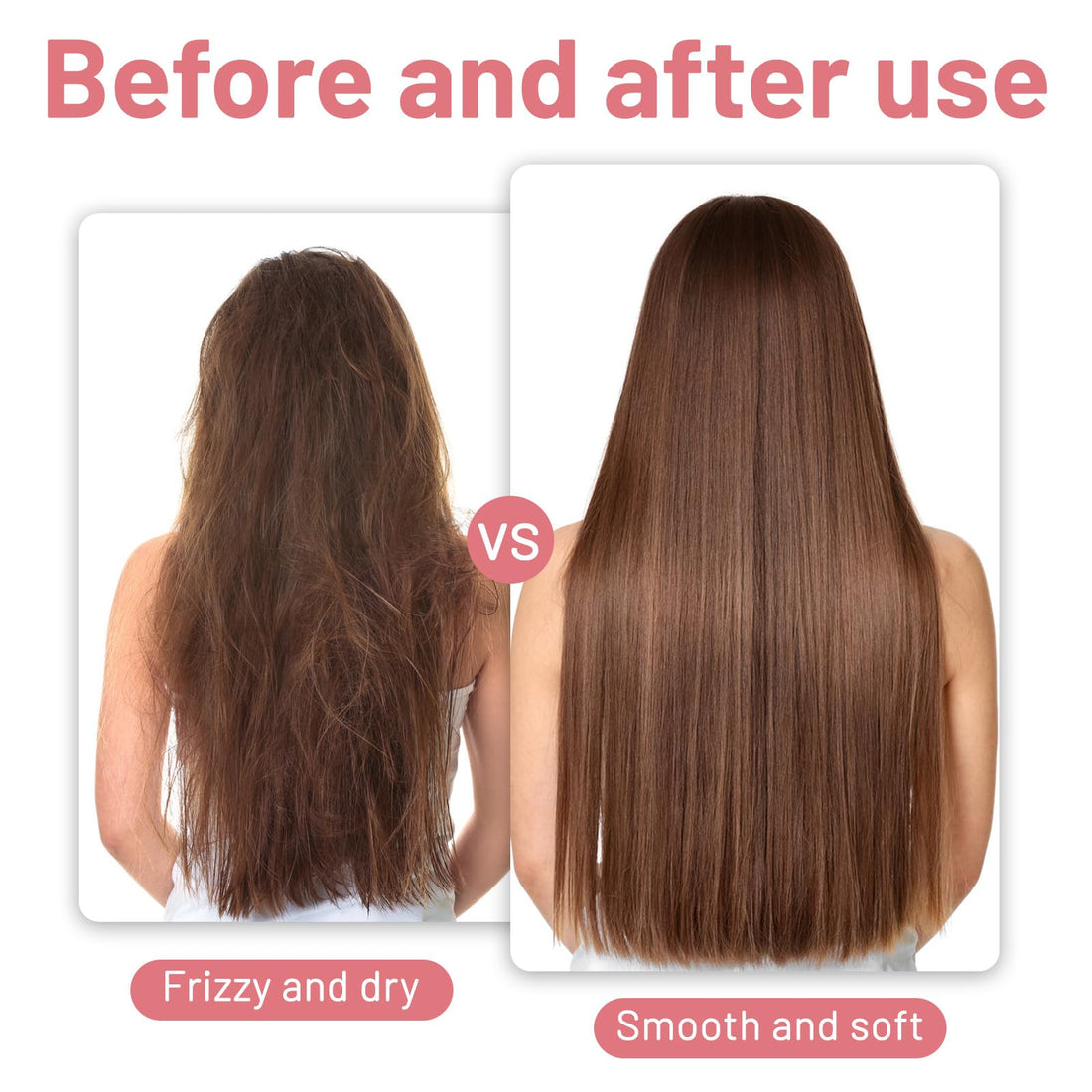 Strawberry & Milk Shampoo & Conditioner Set - Natural Extracts for All Hair Types - Strengthen Hair Roots, Reduce Split Ends & Breakage - 8.38 Fl Oz (248ml) Each - Long-Lasting Fragrance