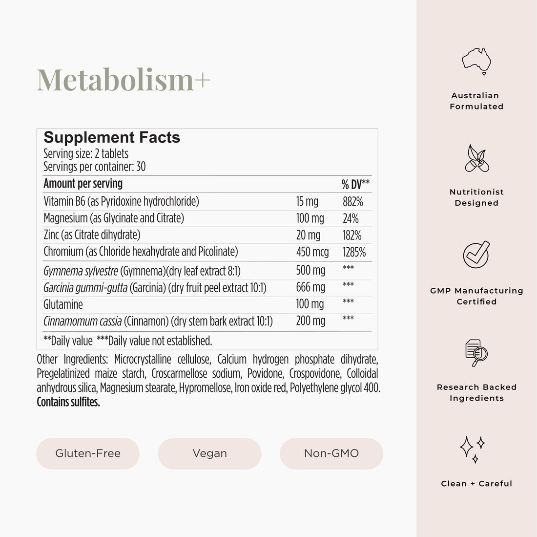 JSHealth Vitamins, Metabolism+ Formula, Healthy Natural Energy Support, Metabolism Maintenance Supplement (60 Capsules)
