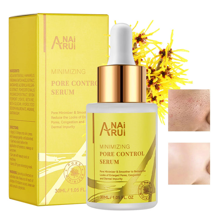 ANAI RUI Pore Minimizer Serum, Pore Minimizer for Face, Pore control,Minimizing, Shrinking, Tightening Pores, Refine Skin Texture 1 fl.oz