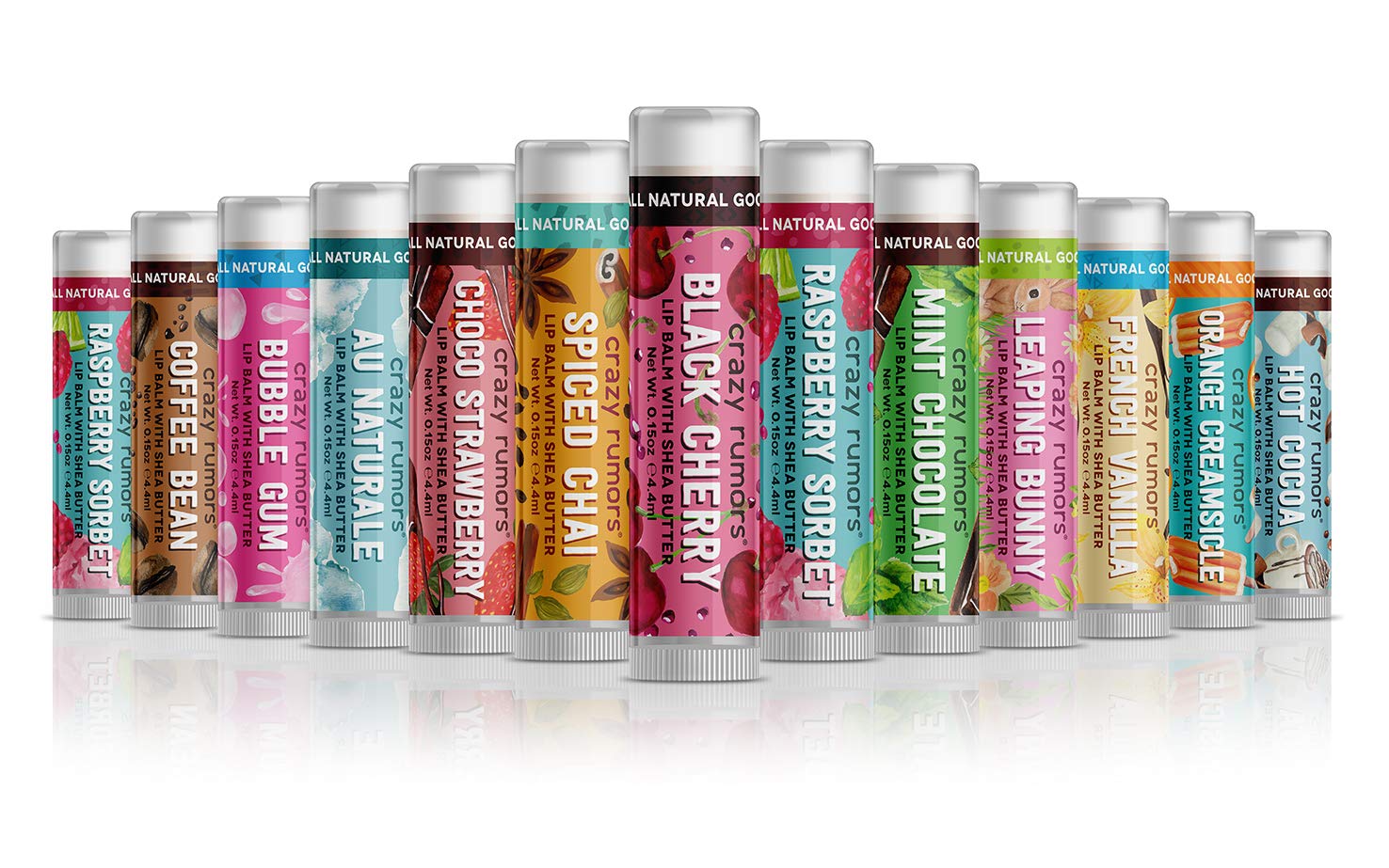 Raspberry Sherbet Lip Balm Crazy Rumors 0.15 Balm