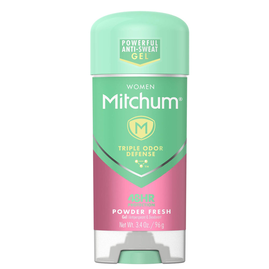 Mitchum Power Gel For Women A/P Deodorant Powder Fresh 3.4 oz. (Pack of 2)