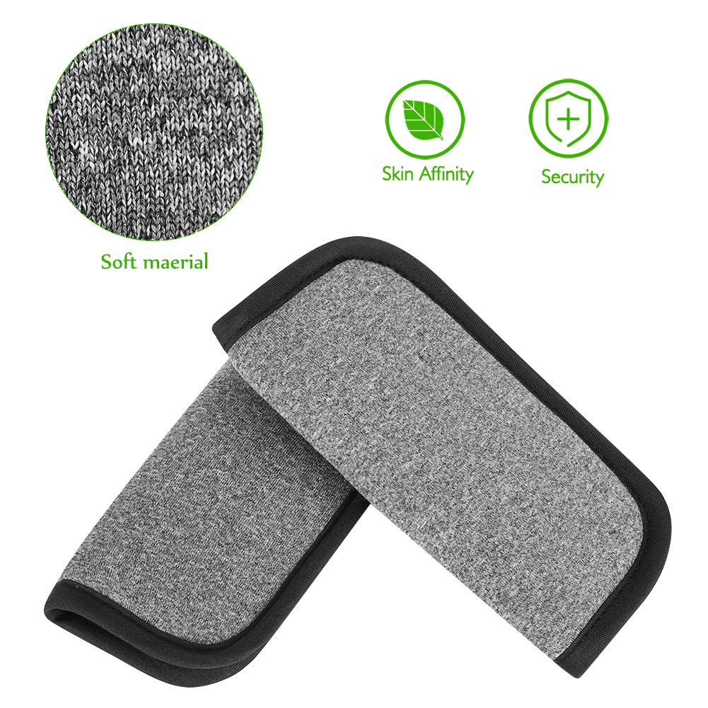 Accmor Car Seat Strap Covers for Baby Kids, Car Seat Strap Covers Shoulder Pads, Soft Seat Belt Covers for All Car Seats, Pushchair, Stroller