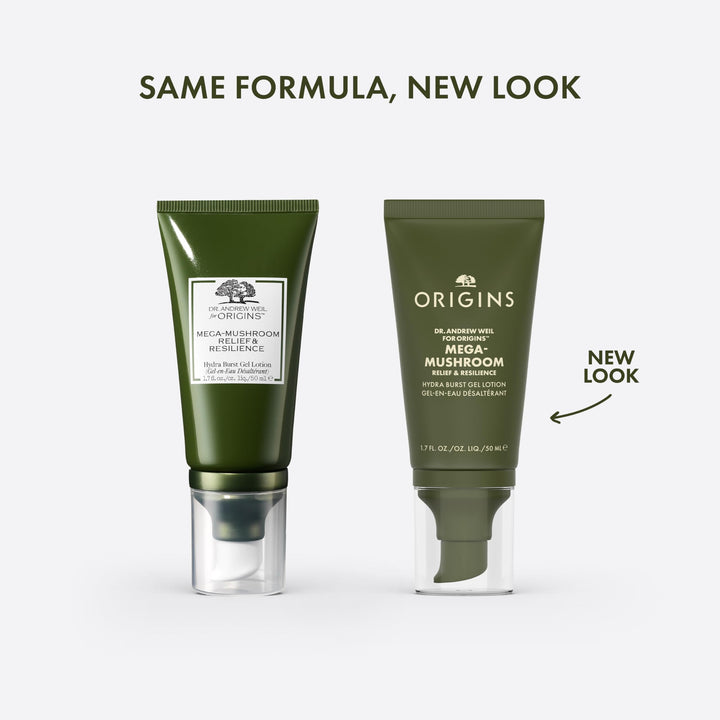 Origins Mega-Mushroom Hydra Burst Lightweight Moisturizer | Reduces Visible Redness | With Niacinamide & Reishi Mushroom, 1.7 Fl Oz