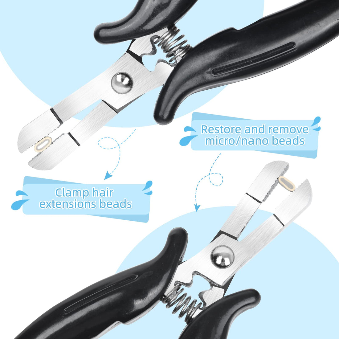 Neitsi Fusion Bond Crusher Tool For Keratin Hair Extensions