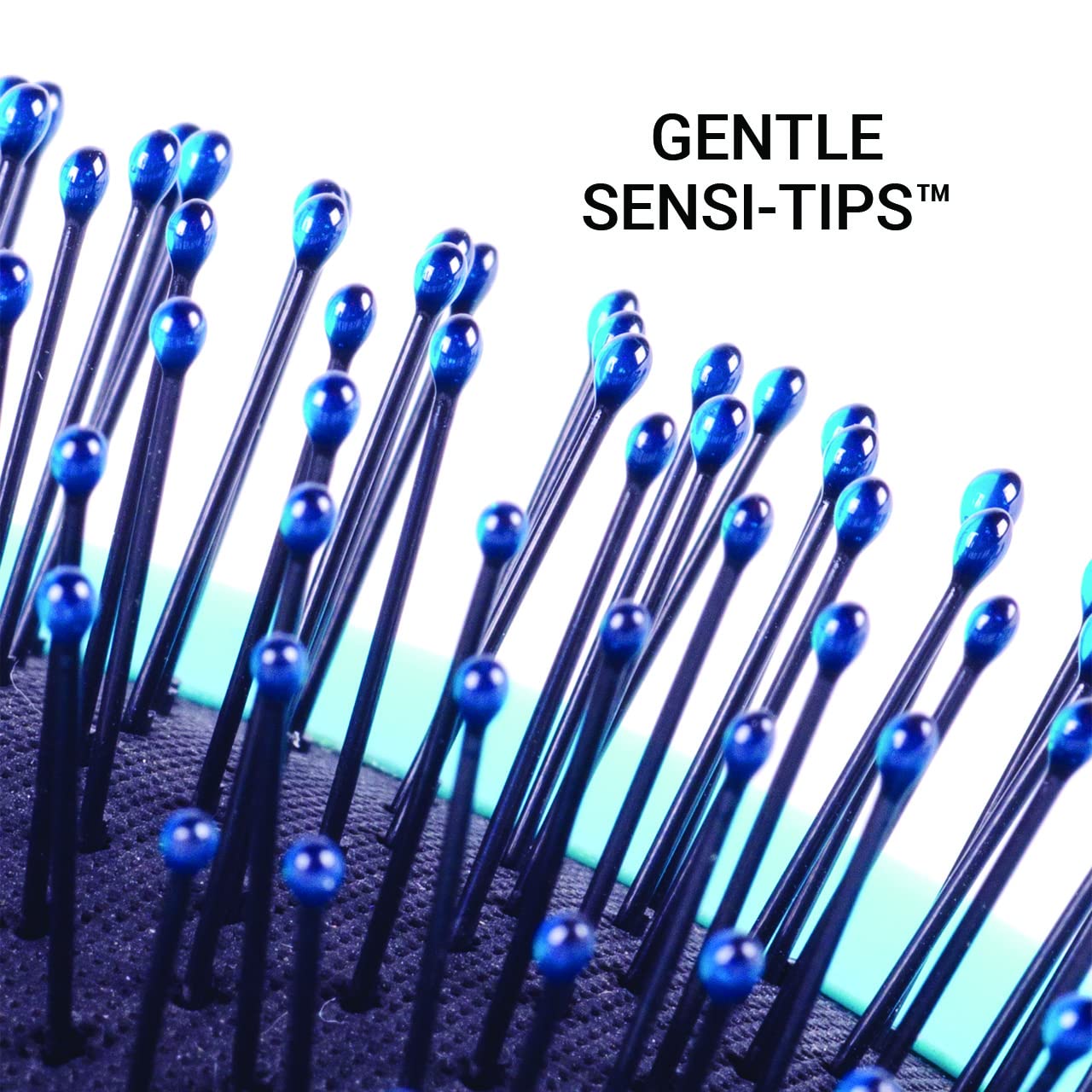 Cricket Splash Detangling Brush, Blue, 6 Ounce