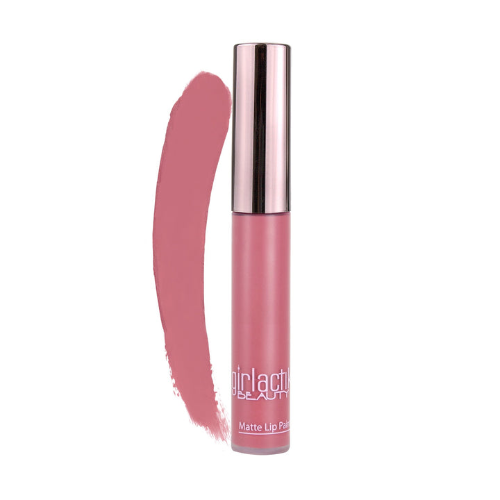 Girlactik Matte Lip Paint (Dries to a matte after 15 seconds) Starlet warm pink 7.5 ml / .25 oz