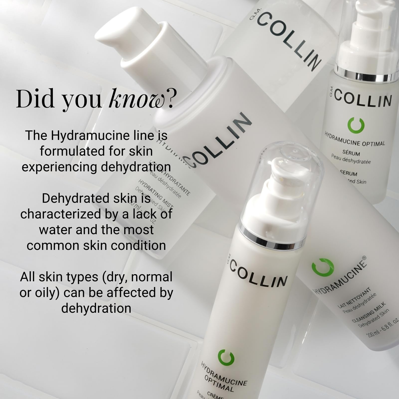 G. M. Collin Hydramucine Facial Cleansing Milk, 6.8 Fluid Ounce