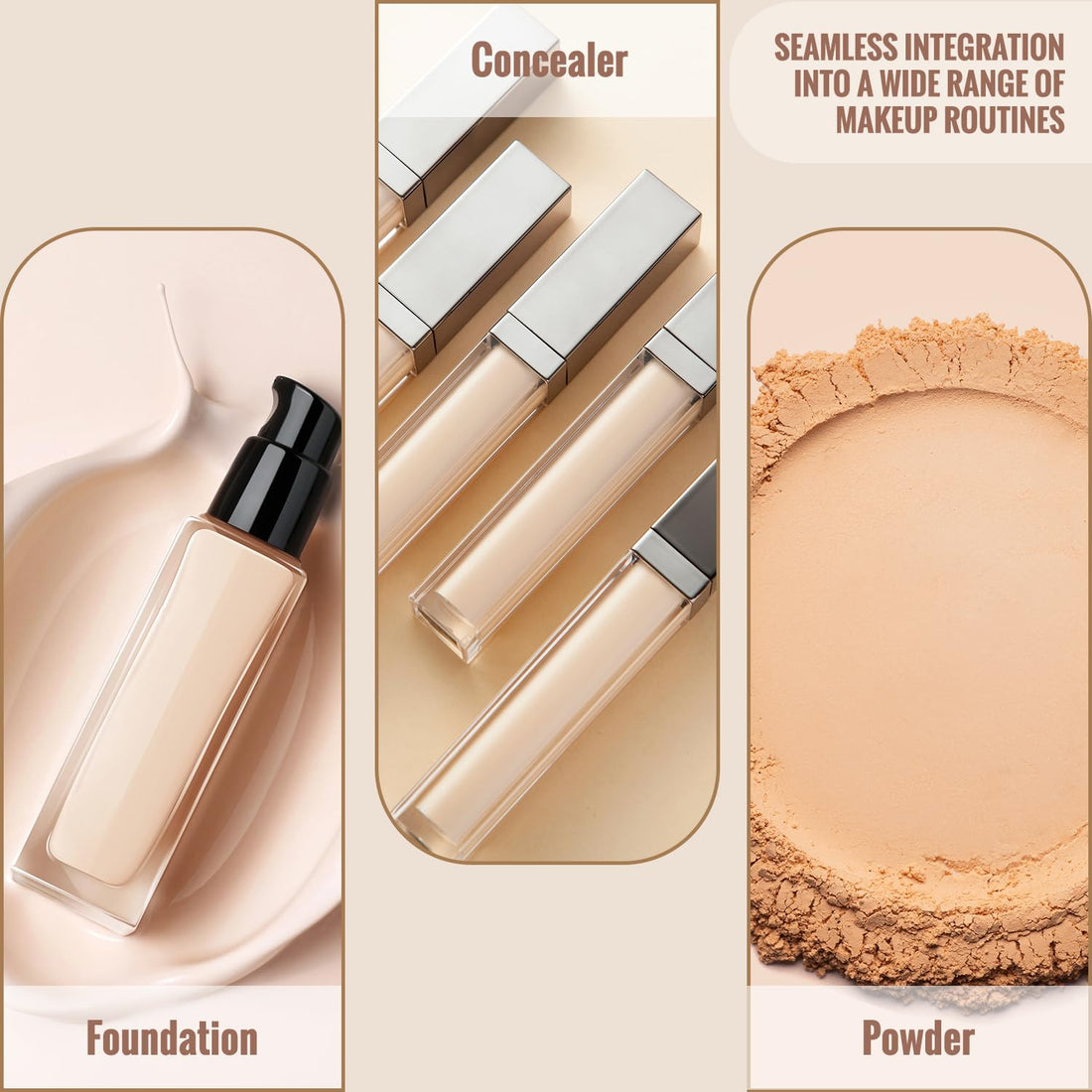 Profusion Cosmetics Deluxe Pro 5 Piece Beauty Sponge Vault Set