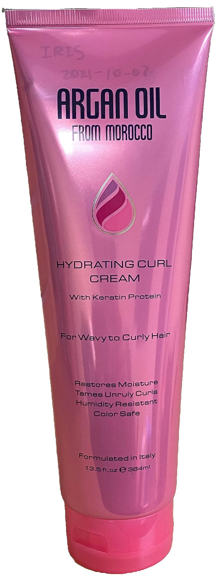 Argan Oil from Morocco Hydrating Curl Cream with Keratin Protein, 13 fl.oz. (384 ml)
