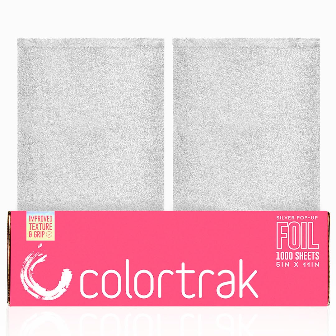 Colortrak Pre-cut Popup Highlighting Foil Sheets Silver 48 Ounce