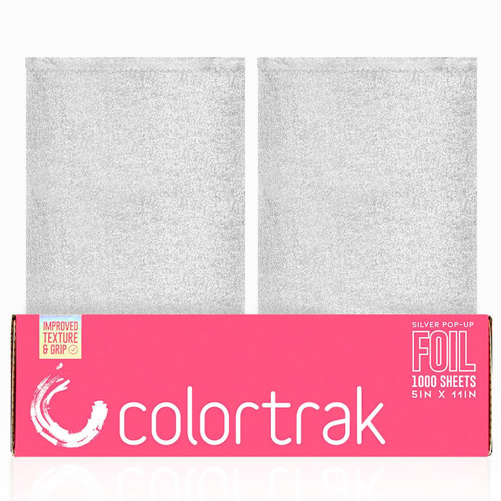 Colortrak Pre-cut Popup Highlighting Foil Sheets Silver 48 Ounce