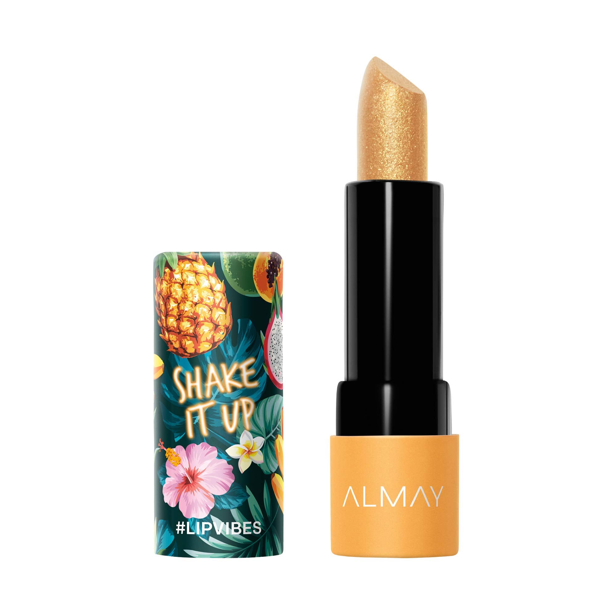Almay Lip Vibes, Shake it Up, 0.14 oz, lipstick topper (100)