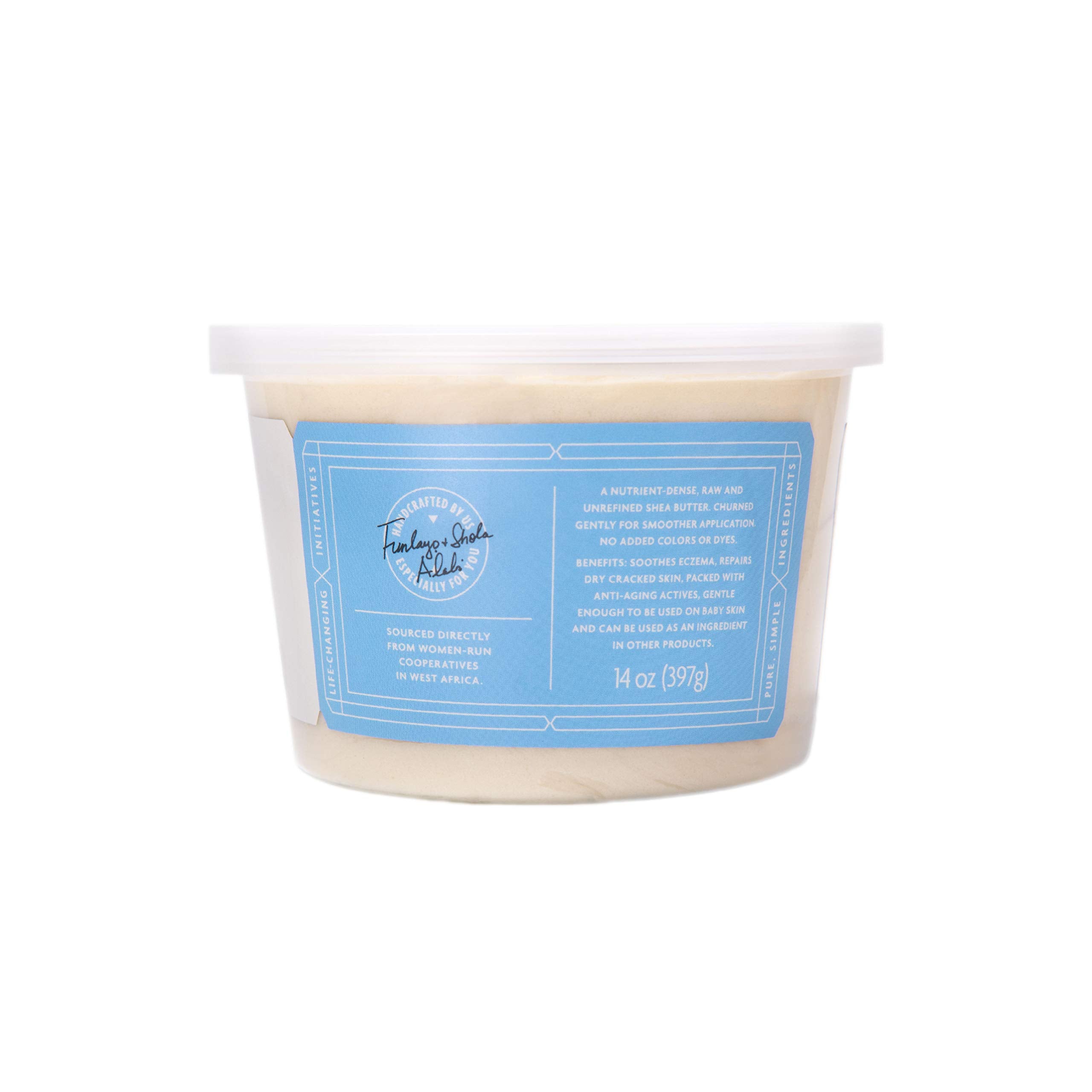 Shea Radiance Shea Butter, Unscented 14 Oz