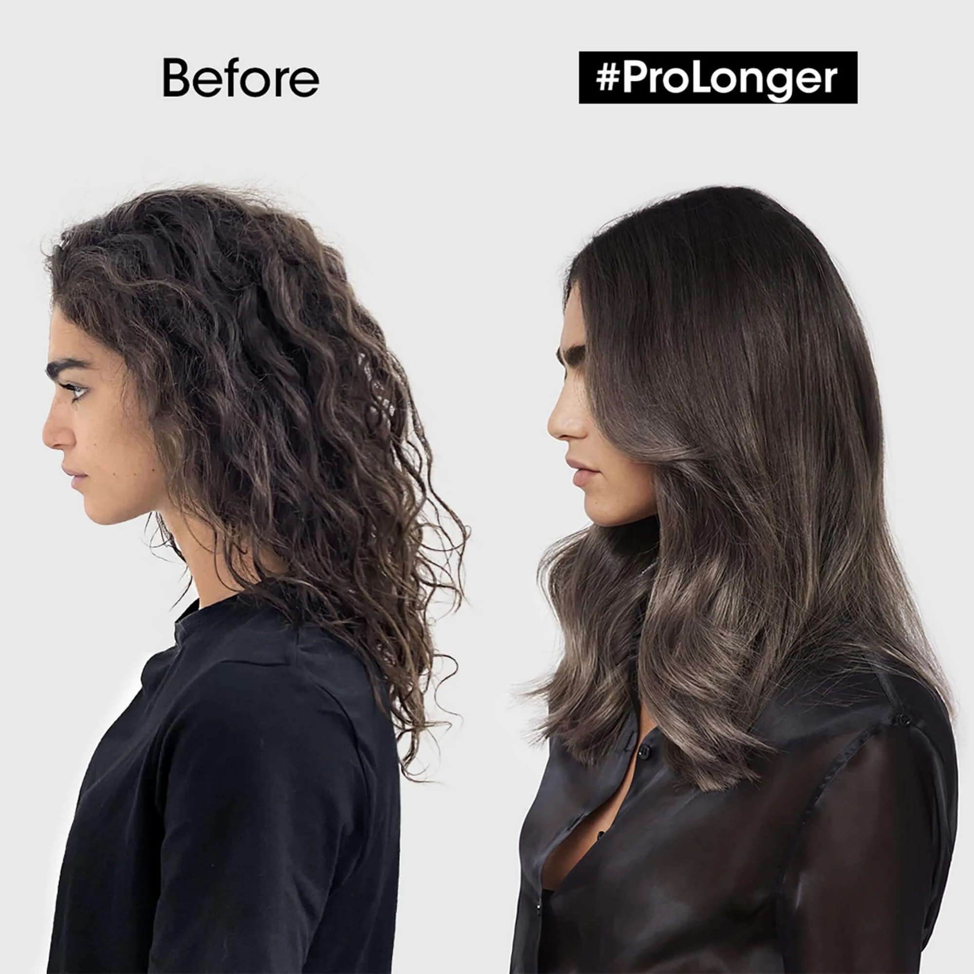 L'Oréal Professionnel Pro Longer Heat Protectant Cream - For Thinned Hair, Fills and Visibly Reduces Appearance of Split Ends, Provides Thicker Hair and Shine