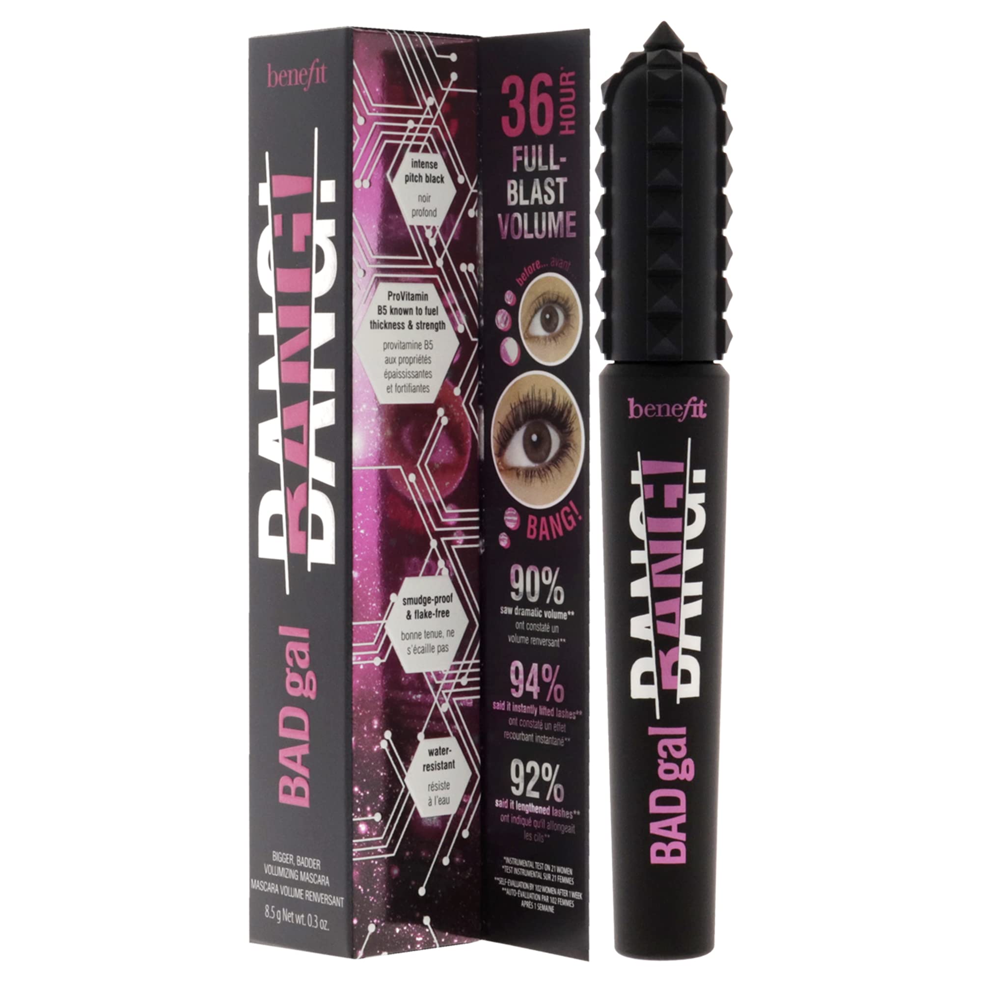 Benefit Cosmetics Benefit BADgal Bang! 36-Hour Full-Blast Volumizing Mascara Black