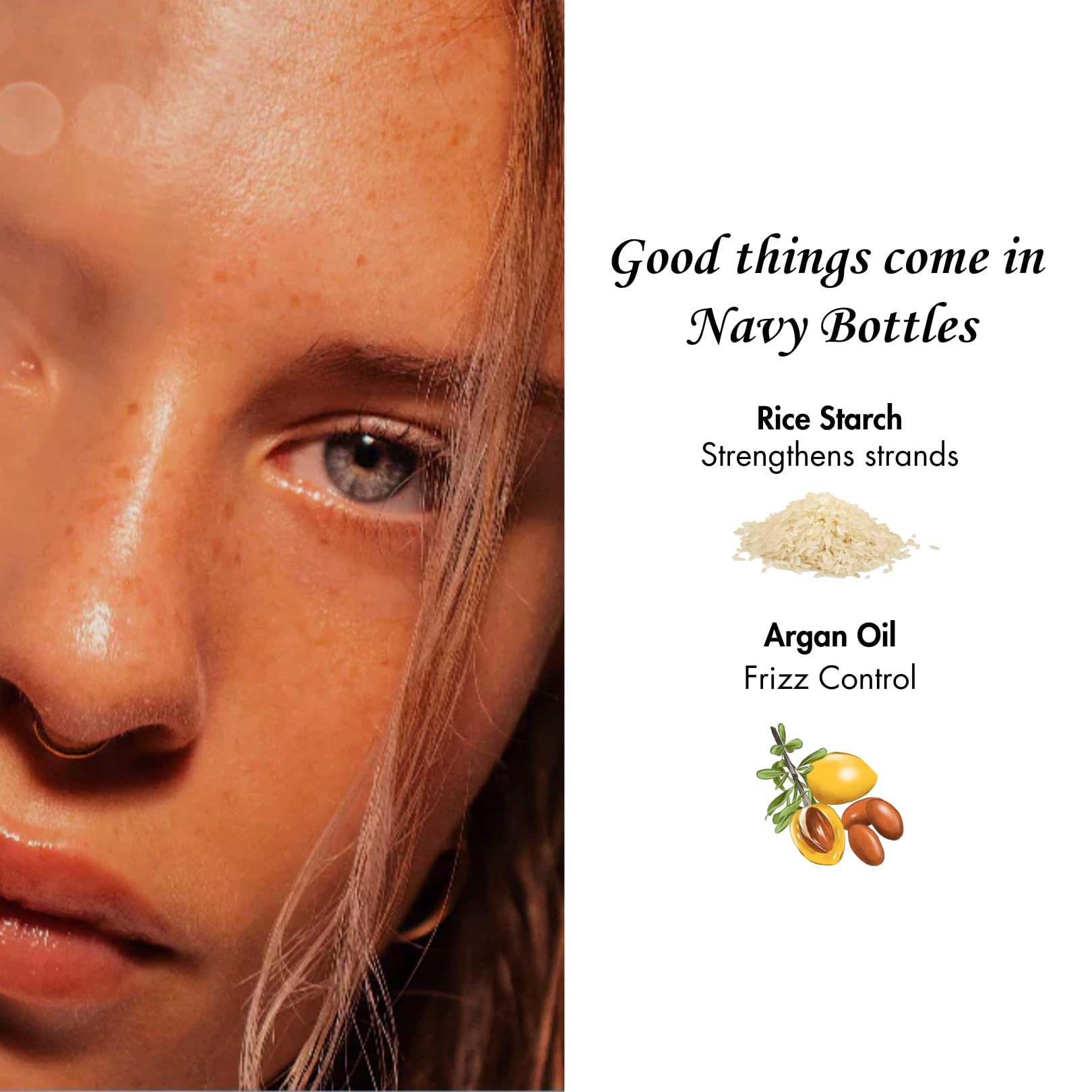 Navy Haircare Sailor Talk Argan Oil and Mineral Infused Superior Dry Shampoo 7 oz