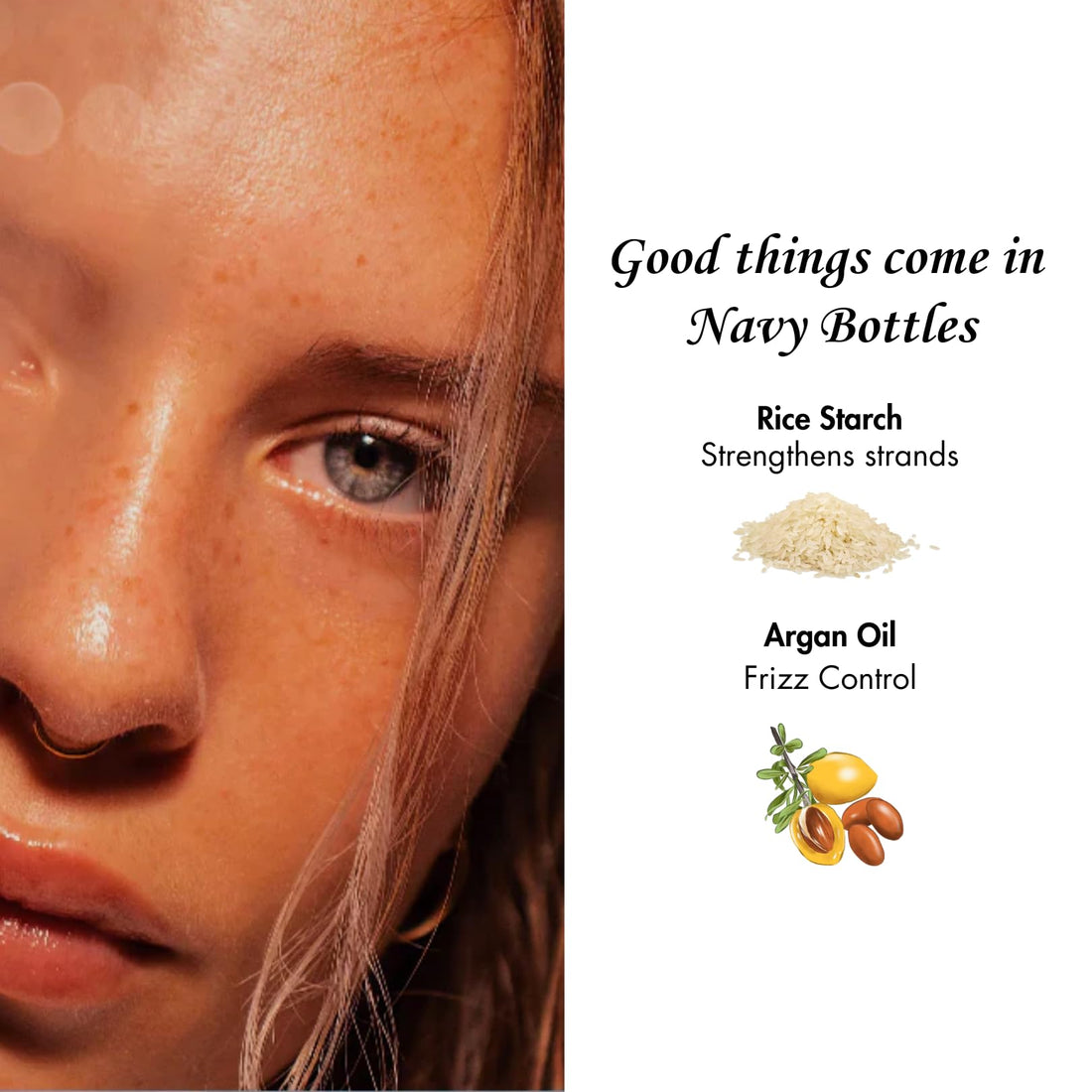 Navy Haircare Sailor Talk Argan Oil and Mineral Infused Superior Dry Shampoo 7 oz