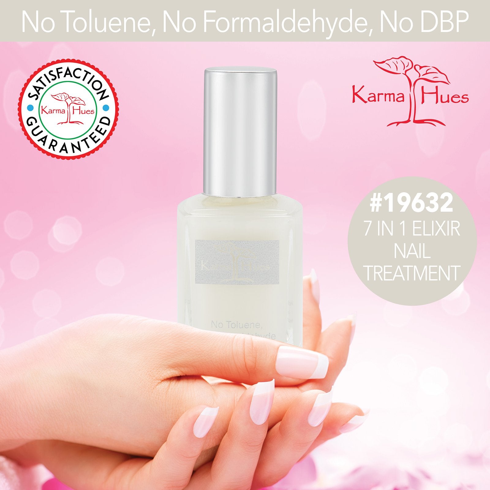 Karma Organic 7 In 1 Elixir Nail Treatment Non-Toxic Vegan Cruelty-Free