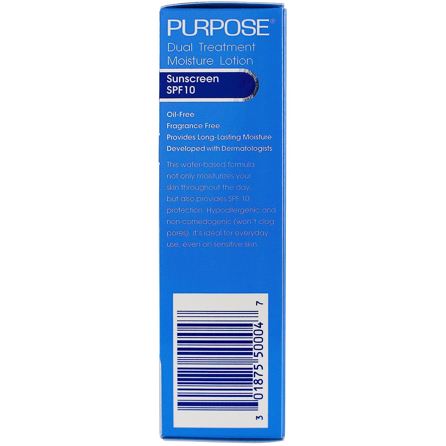 PURPOSE Dual Treatment Moisturizer, SPF 10 4 oz (Pack of 2)