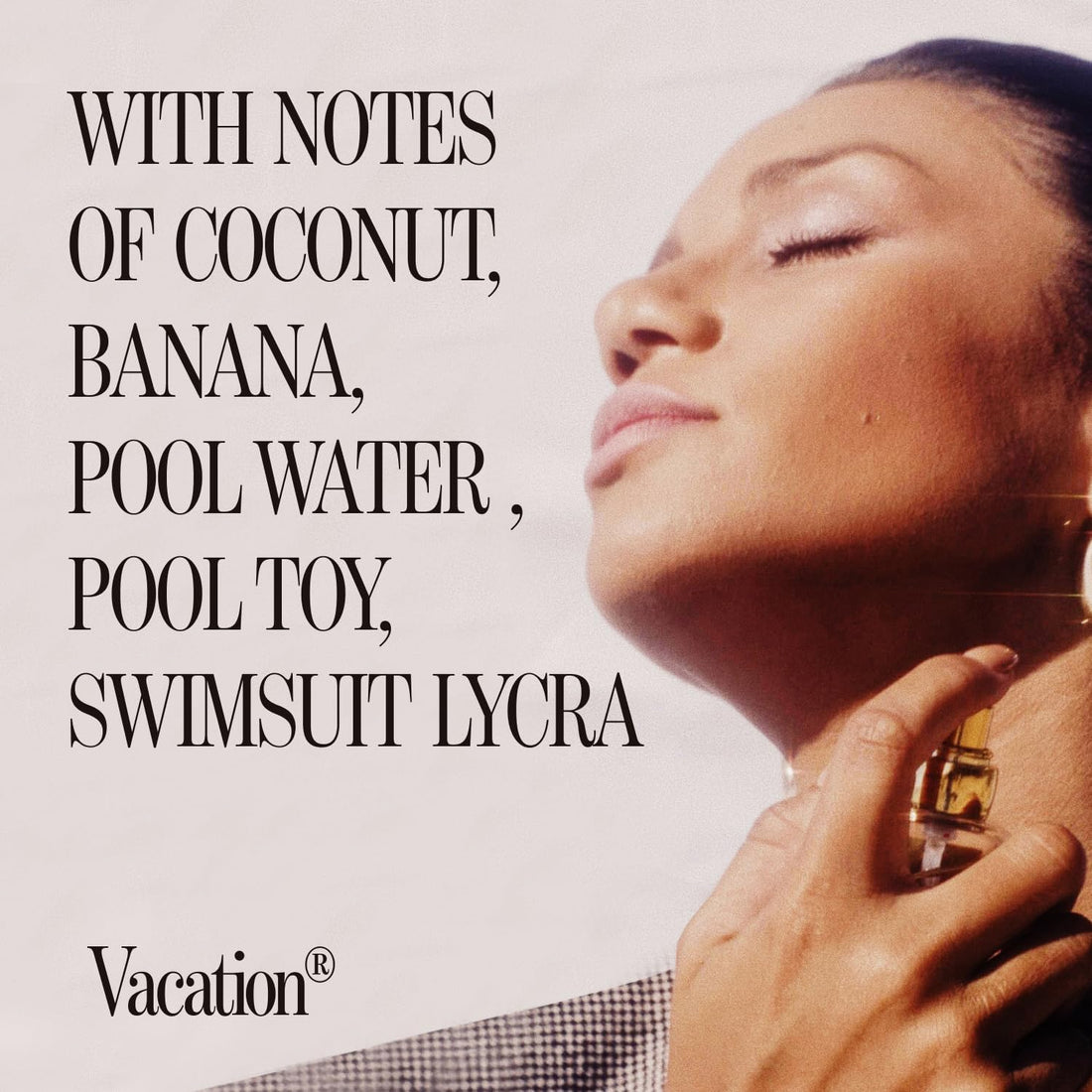 VACATION by Vacation Sunscreen Eau de Toilette, Beach Coconut Perfume for Women & Men, Scent of Sunscreen & Summer, Travel Size, 1 Fl. Oz.