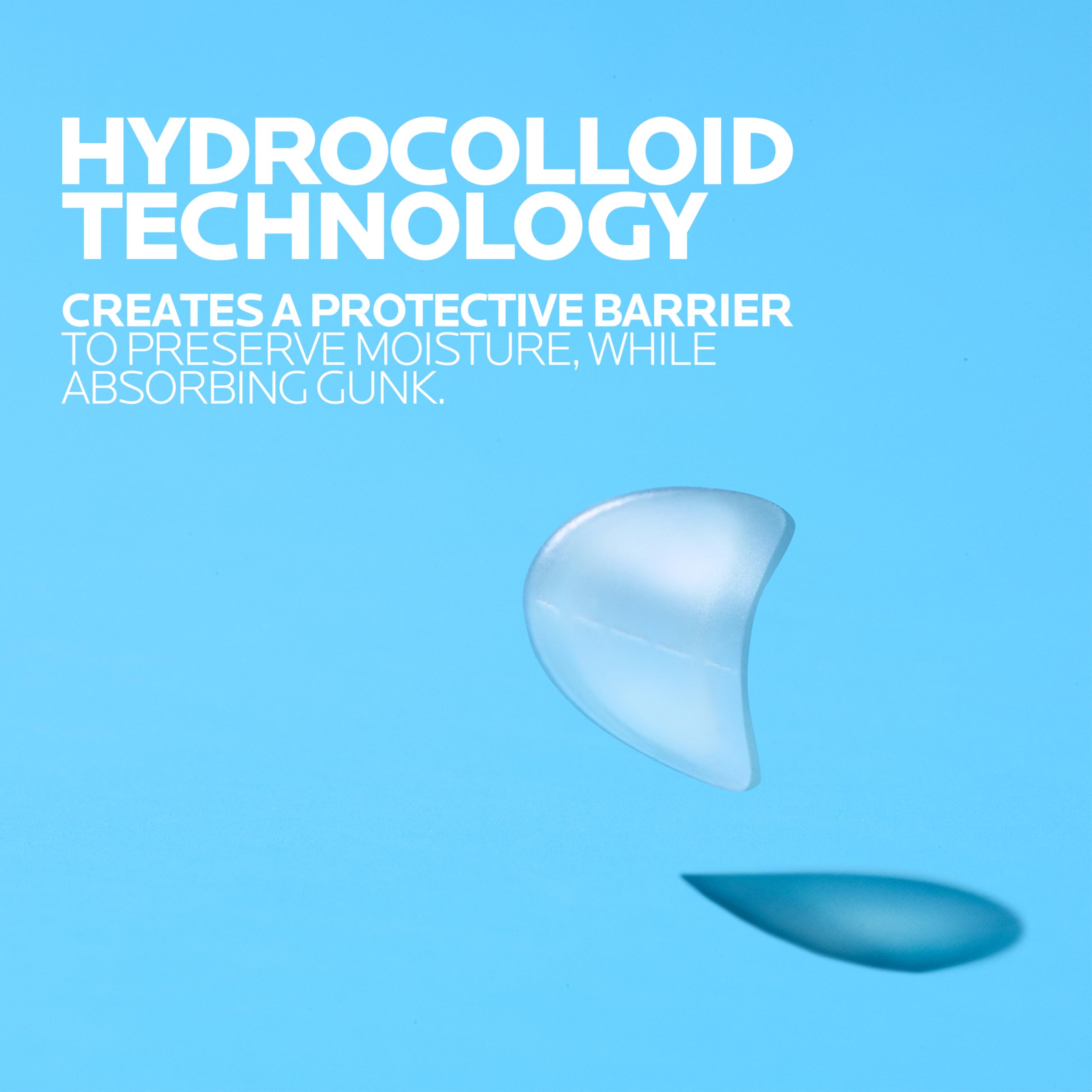 La Roche-Posay Effaclar Multi-Target Blemish Patches, Vegan Hydrocolloid Pimple Patches For Face Shields, Targets & Absorbs, Suitable Under Makeup, 22 Patches, 12 Small Size & 10 Medium Size