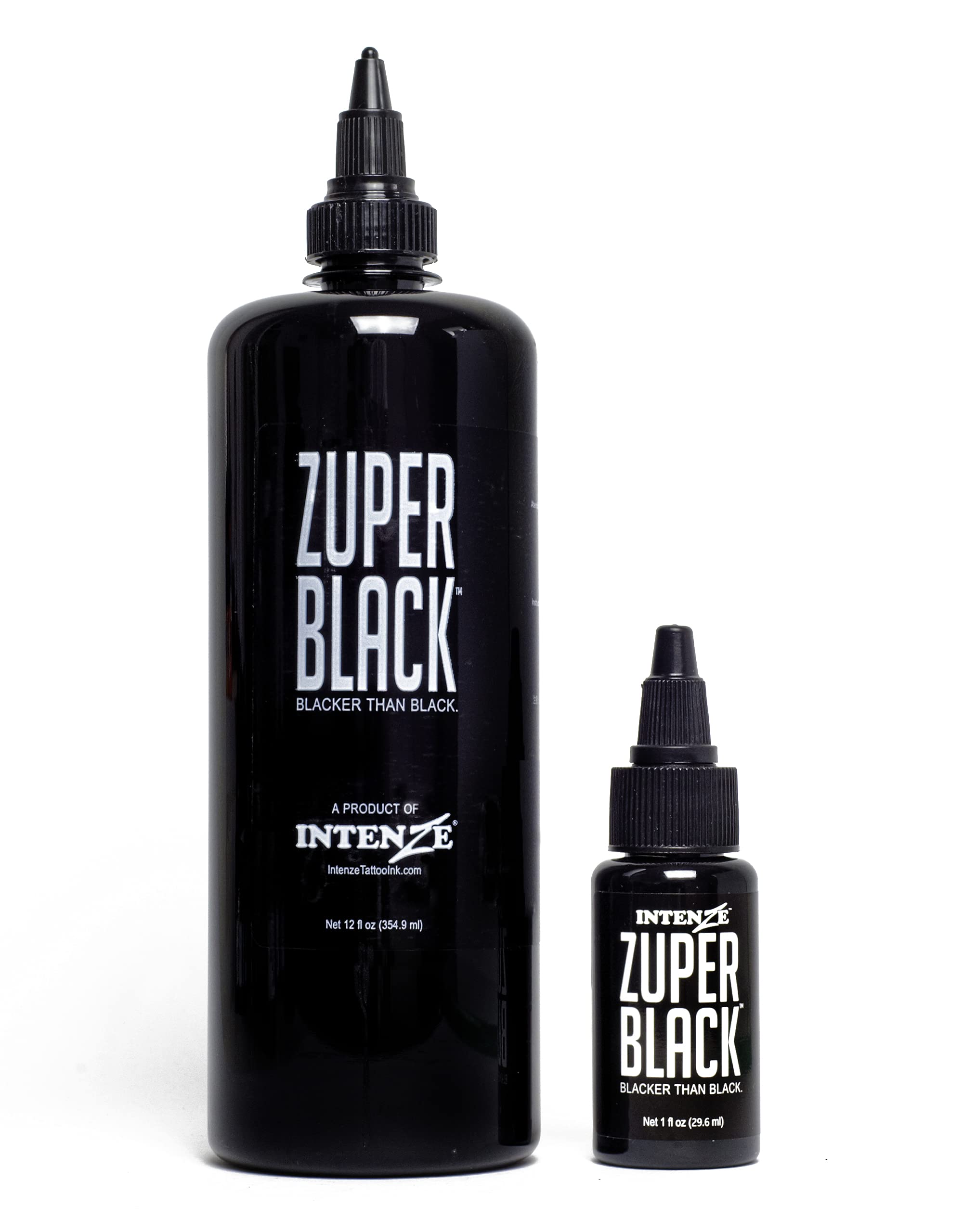 Intenze Professional Tattoo Ink Zuper Black 12 oz