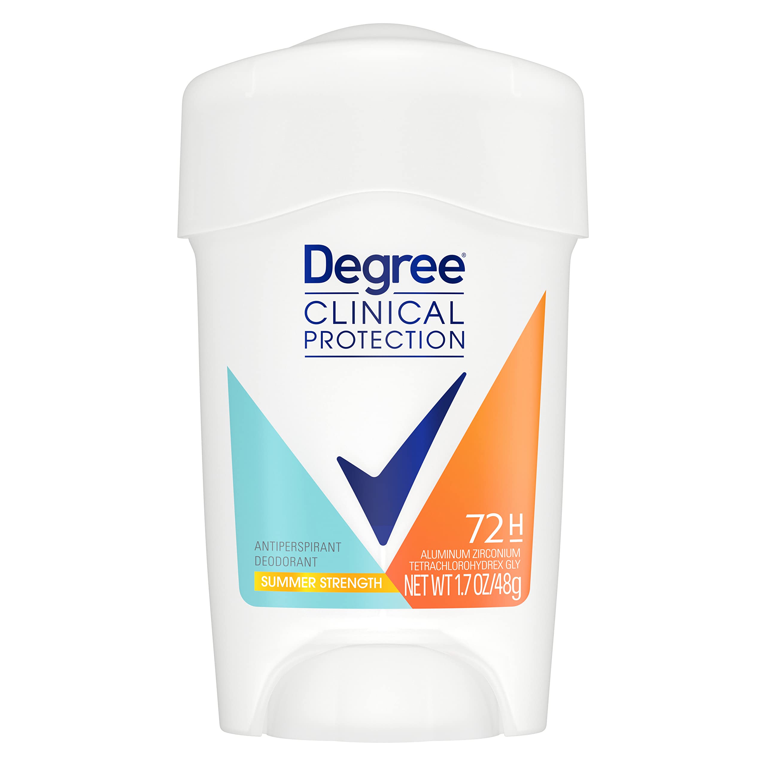 Degree Women Clinical Antiperspirant Deodorant Cream, Summer Strength 1.7 oz