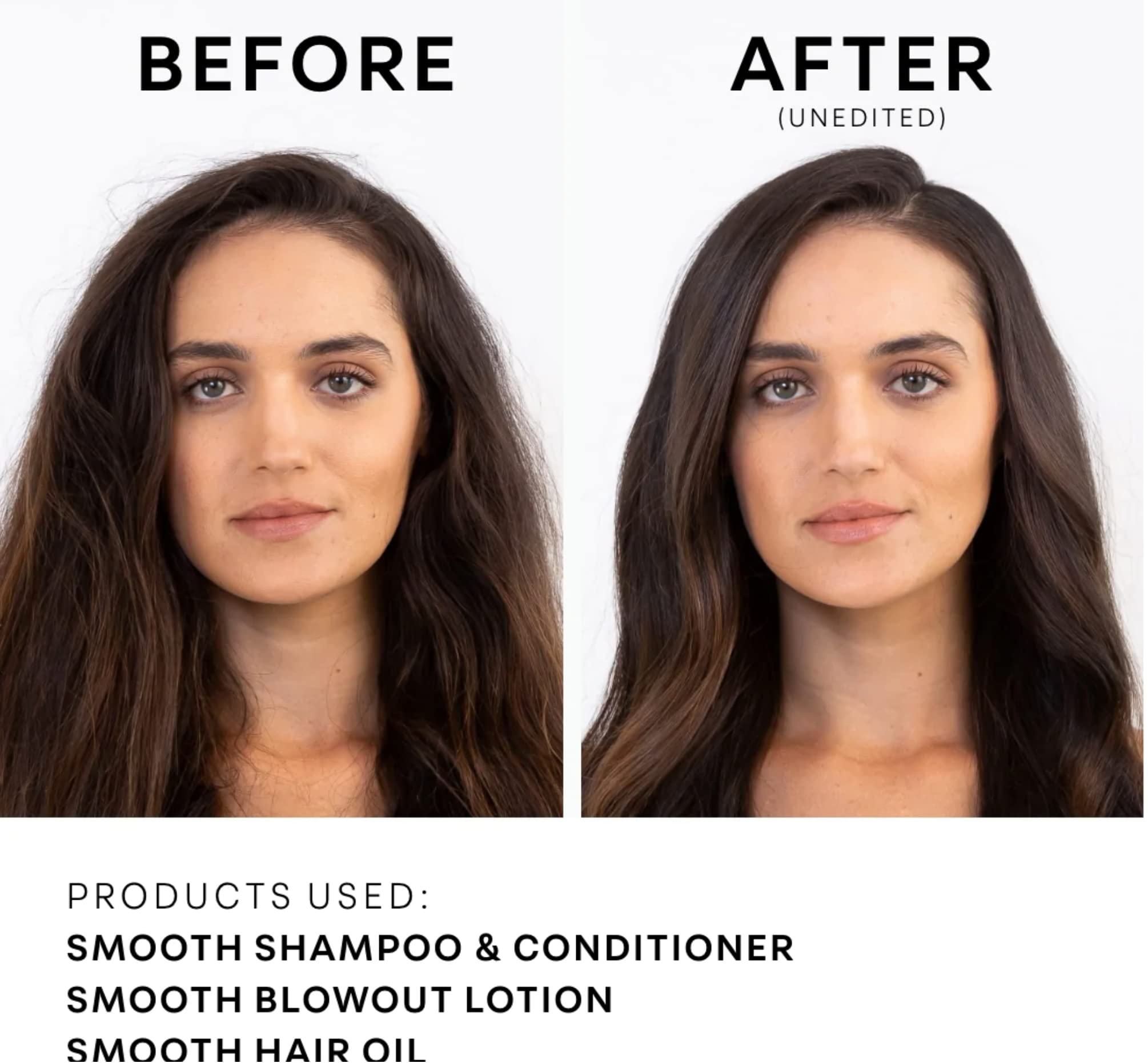 NatureLab. TOKYO Perfect Smooth Shampoo & Conditioner: Weightless Frizz Control for Smoother, Healthier Hair and Scalp I 11.5 FL OZ Each