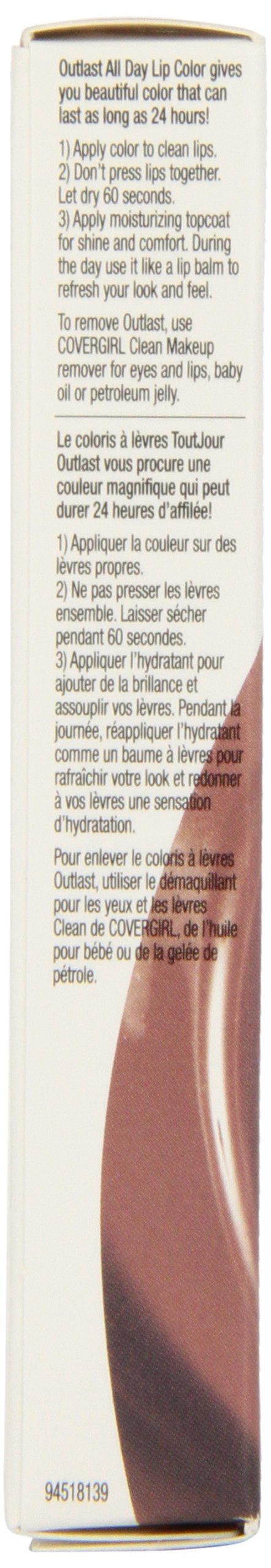 CoverGirl Outlast All Day Two Step Lipcolor, Spiced Latte 577, 0.13 Ounce by COVERGIRL