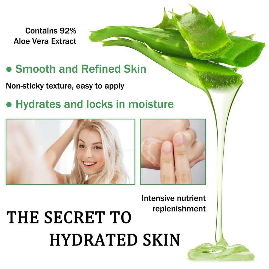 Aloe Vera Gel for Sunburn Relief,Hydrating Travel Size Aloe Vera Gel for Face,Moisturizing Sunburn Relief After Sun Lotion,Fast Absorbing,Non-Sticky Cooling After Sun Lotion Face Moisturizer (F)