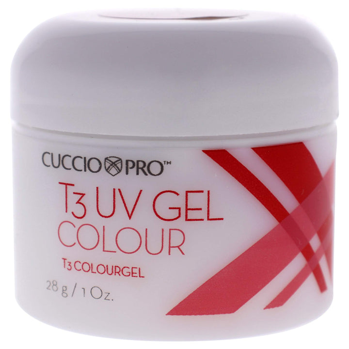Cuccio Pro - T3 Uv Gel Color - Opaque Petal Pink - for Women - Nail Gel - 1 oz