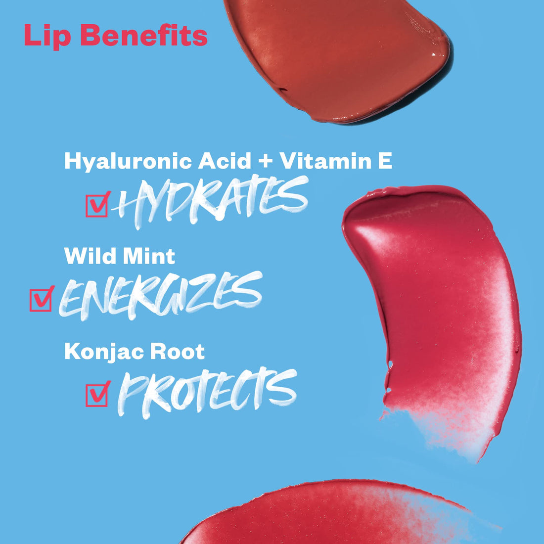 Kosas LipFuel Baseline Universal Clear Hyaluronic Lip Balm 0.17 oz Full Sized