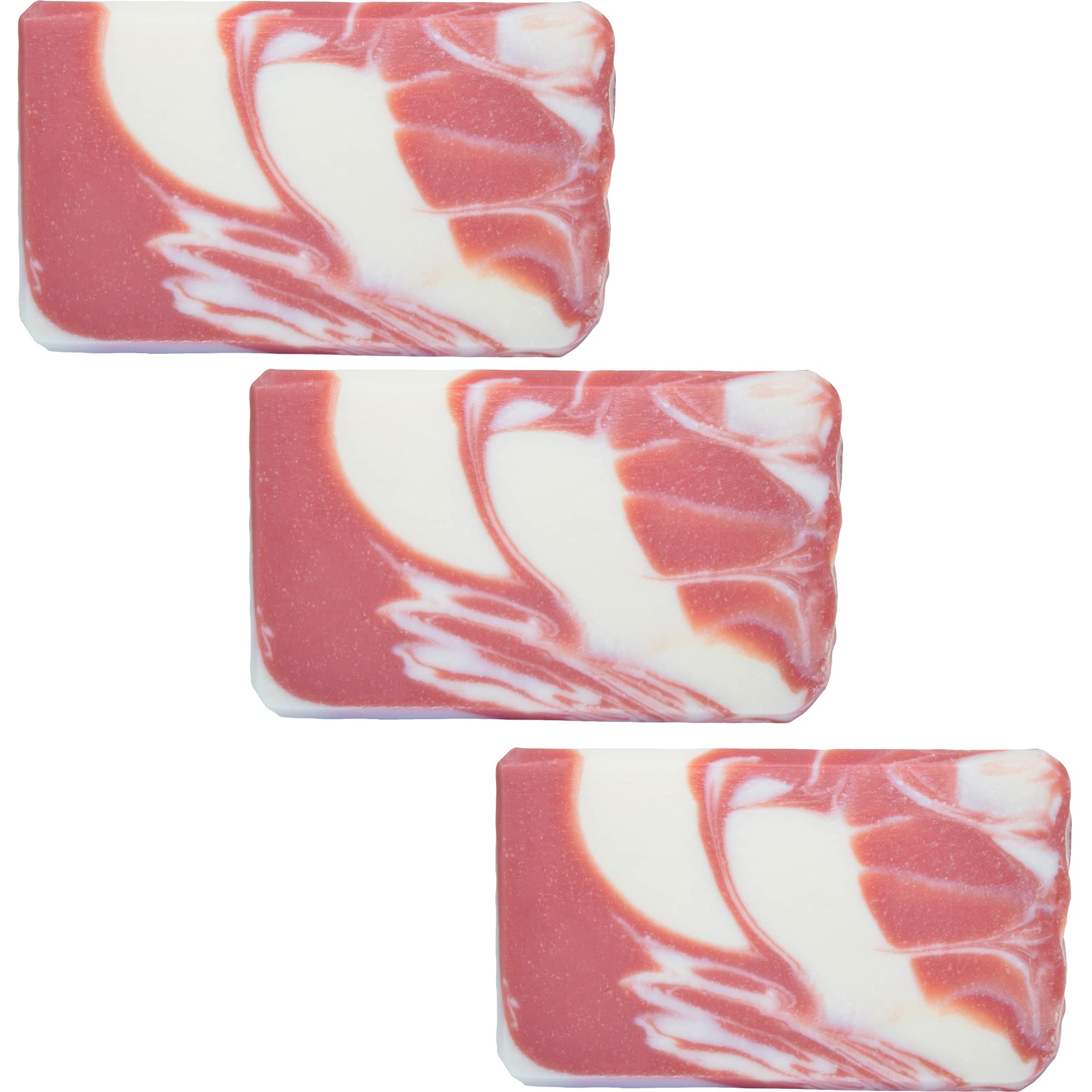 Luxiny Natural Soap Bar, Handmade Body Soap and Bath Soap Bar is a Palm Oil Free Moisturizing Vegan Castile Soap with Fragrance Oils for All Skin Types (Black Cherry- 3 pack)