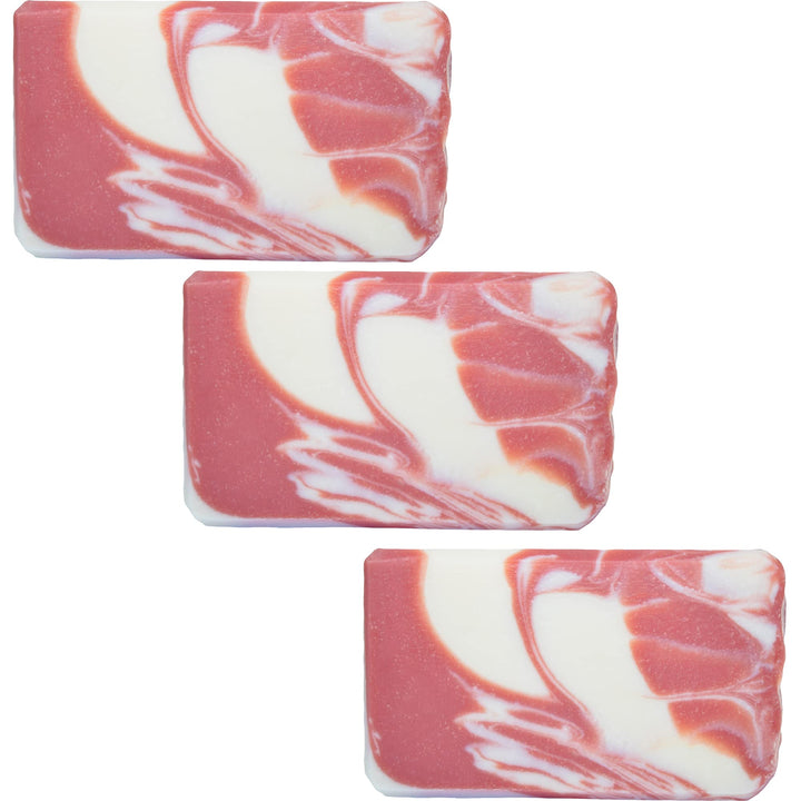 Luxiny Natural Soap Bar, Handmade Body Soap and Bath Soap Bar is a Palm Oil Free Moisturizing Vegan Castile Soap with Fragrance Oils for All Skin Types (Black Cherry- 3 pack)