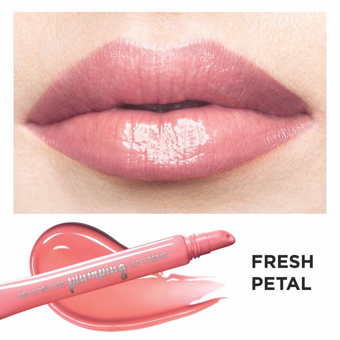 REVLON Kiss Plumping Lip Creme, Fresh Petal