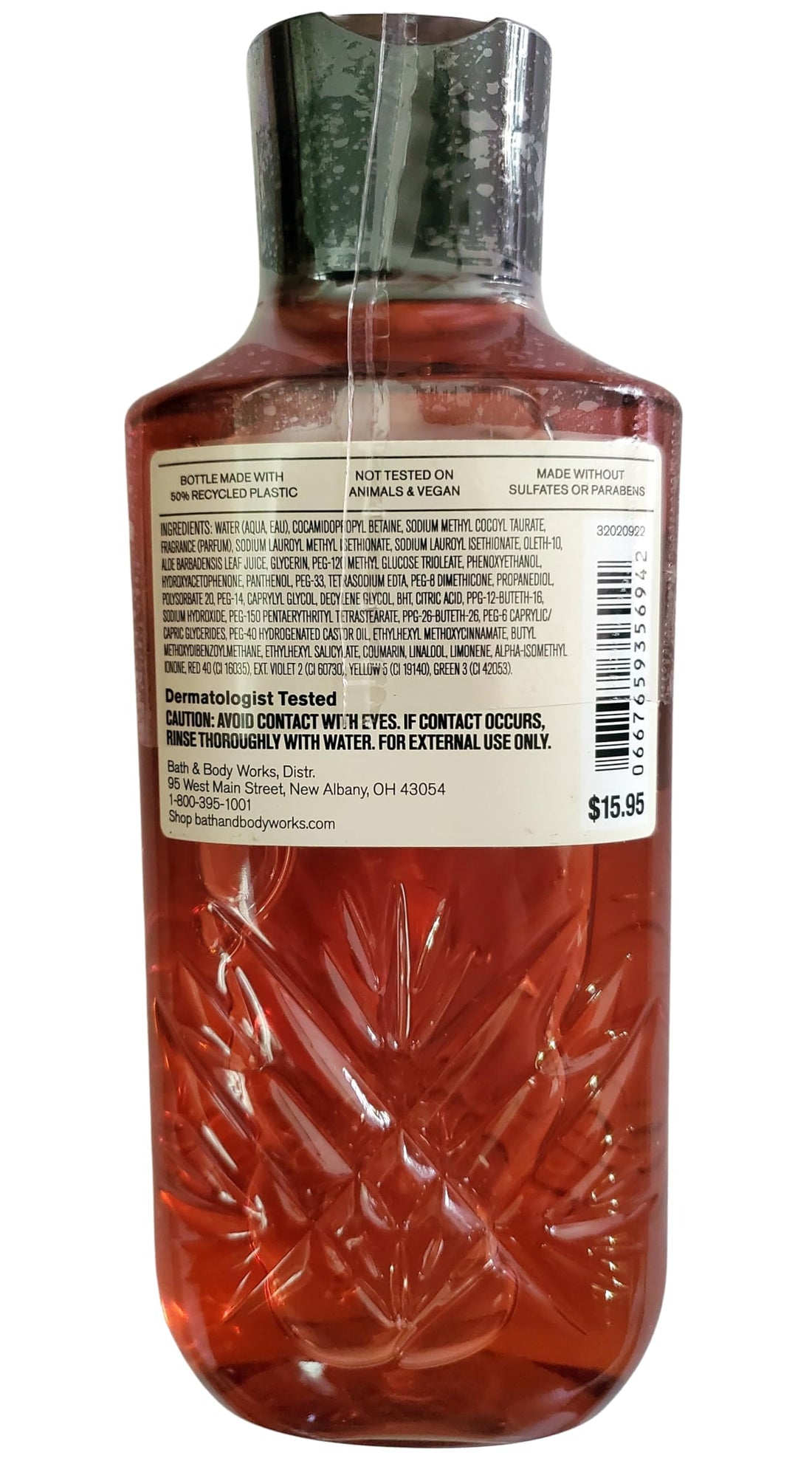 Bath & Body Works Men's Whiskey Toast Ultimate Hydration Body Cream and 3-in-1 Body and Face Wash 2 Piece Set