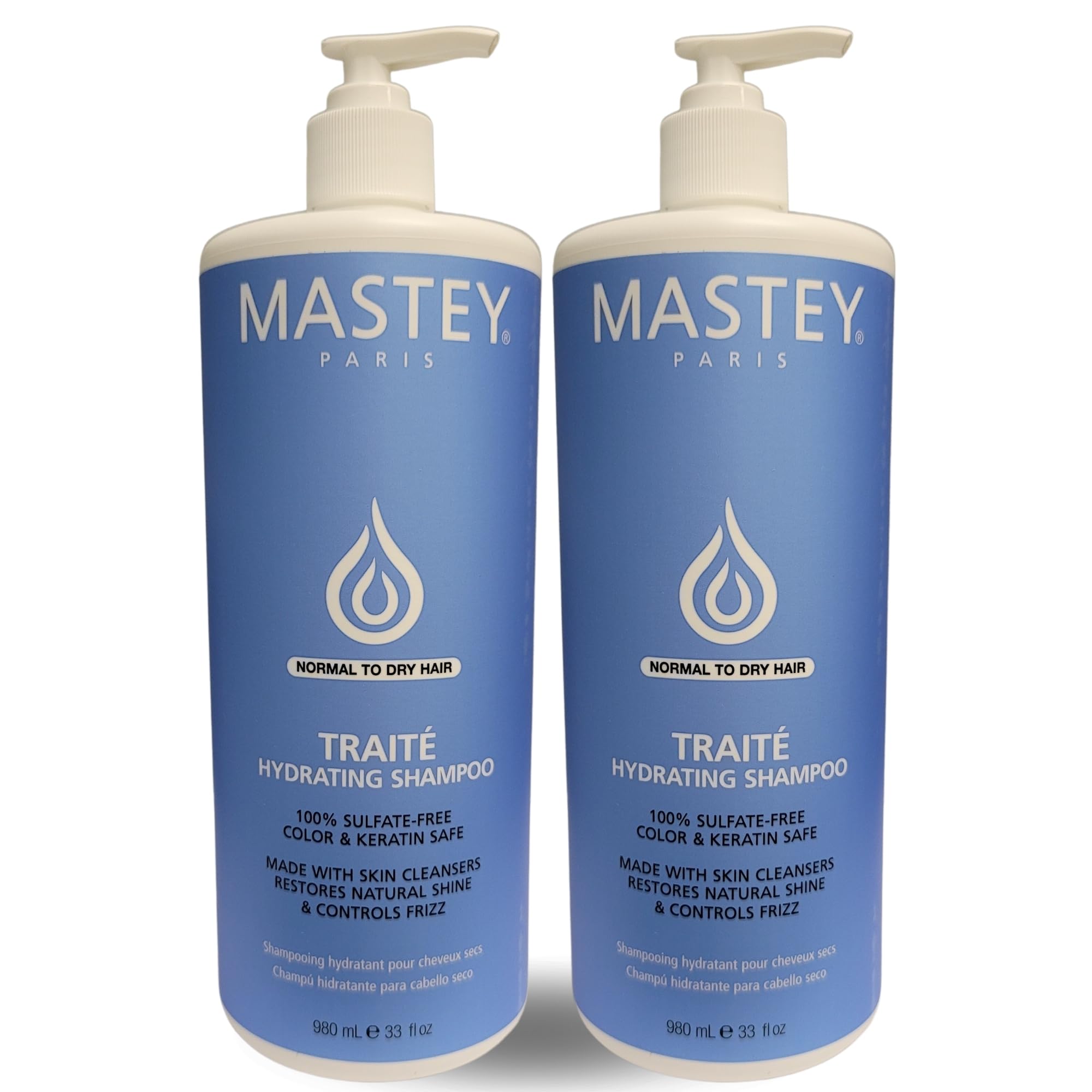 Mastey Traite Cream Shampoo 32oz (Pack of 2)